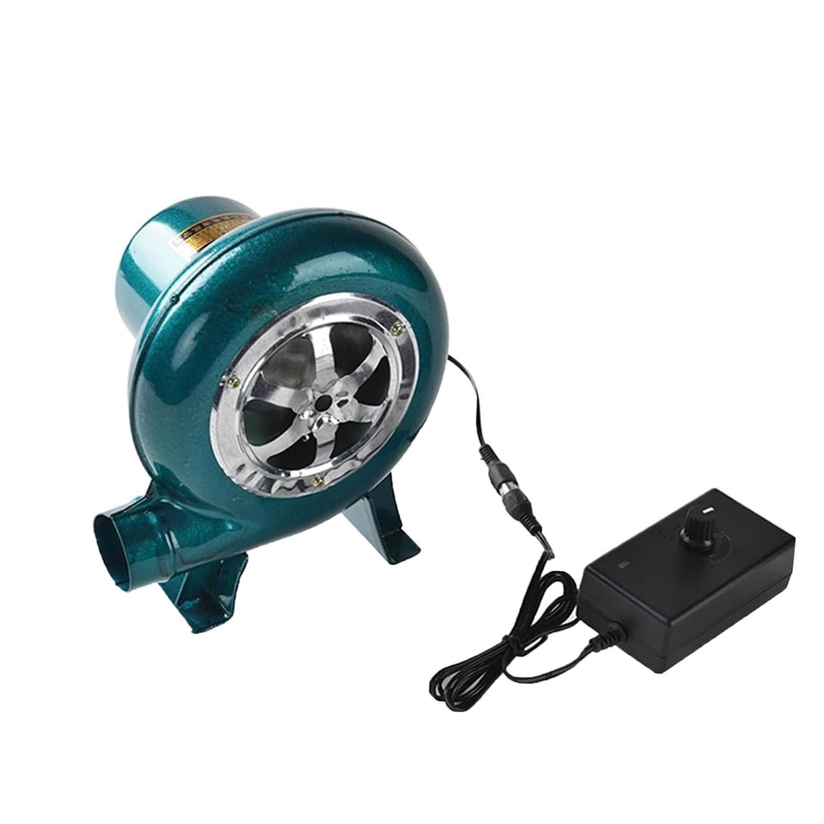 Elektryczna dmuchawa do grilla – 220 V odśrodkowa dmuchawa powietrza, regulowany regulator prędkości, chłodzenie, odśrodkowe dmuchawy powietrza, obudowa do grilla i kominka, 40 W