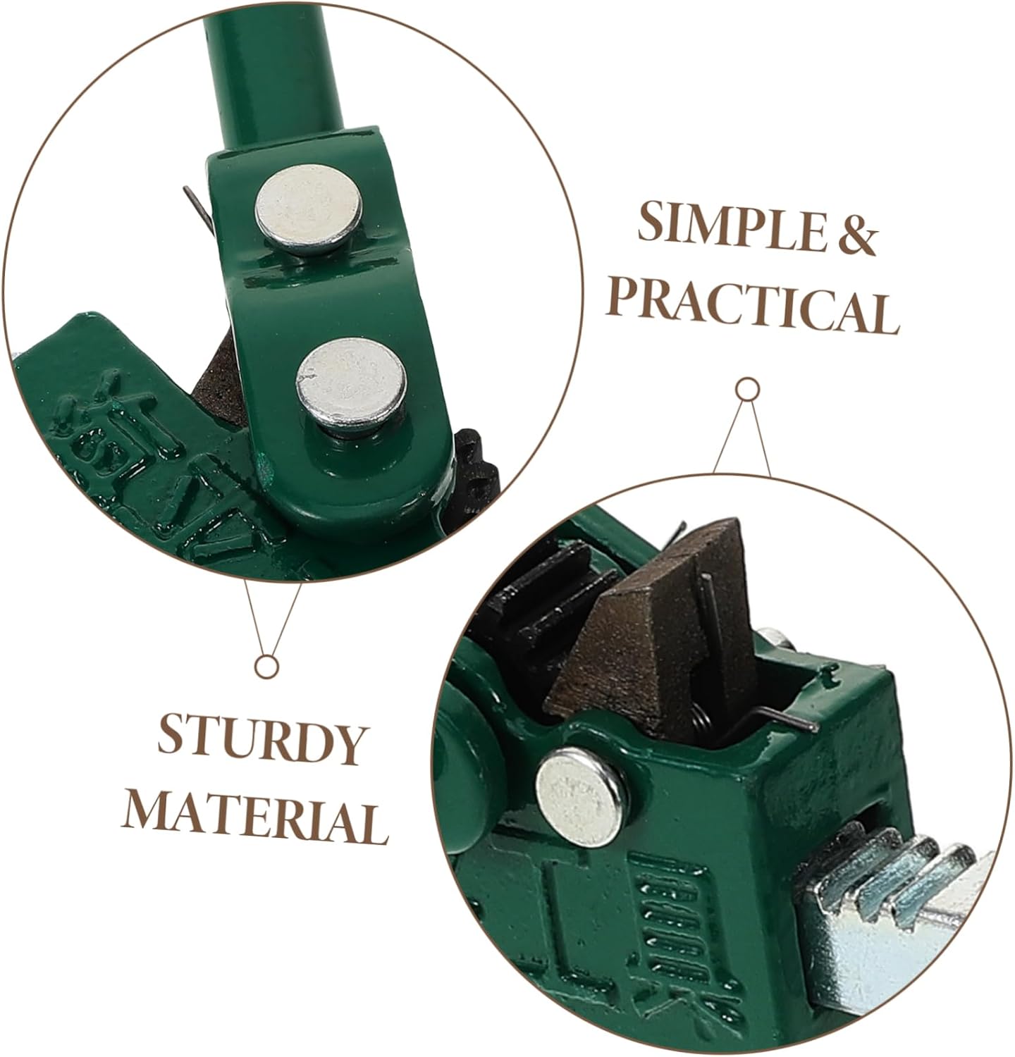 Manual Tire Expander Tool Portable Hand Operated Tire Bead Breaker Compatible with Trucks and Cars for Automotive Repairs