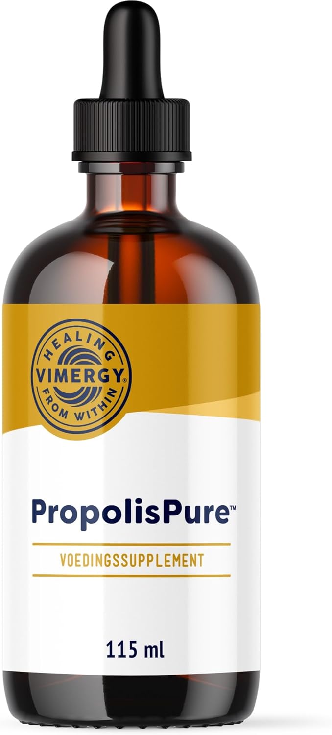 Vimergy PropolisPureTM 115ml, 57 Servings – 1220 mg Propolis Extract – Standardized to Polyphenols – Vegetarian Supplement – Composed Without Sugar or Binders – GMO Free and Gluten Free