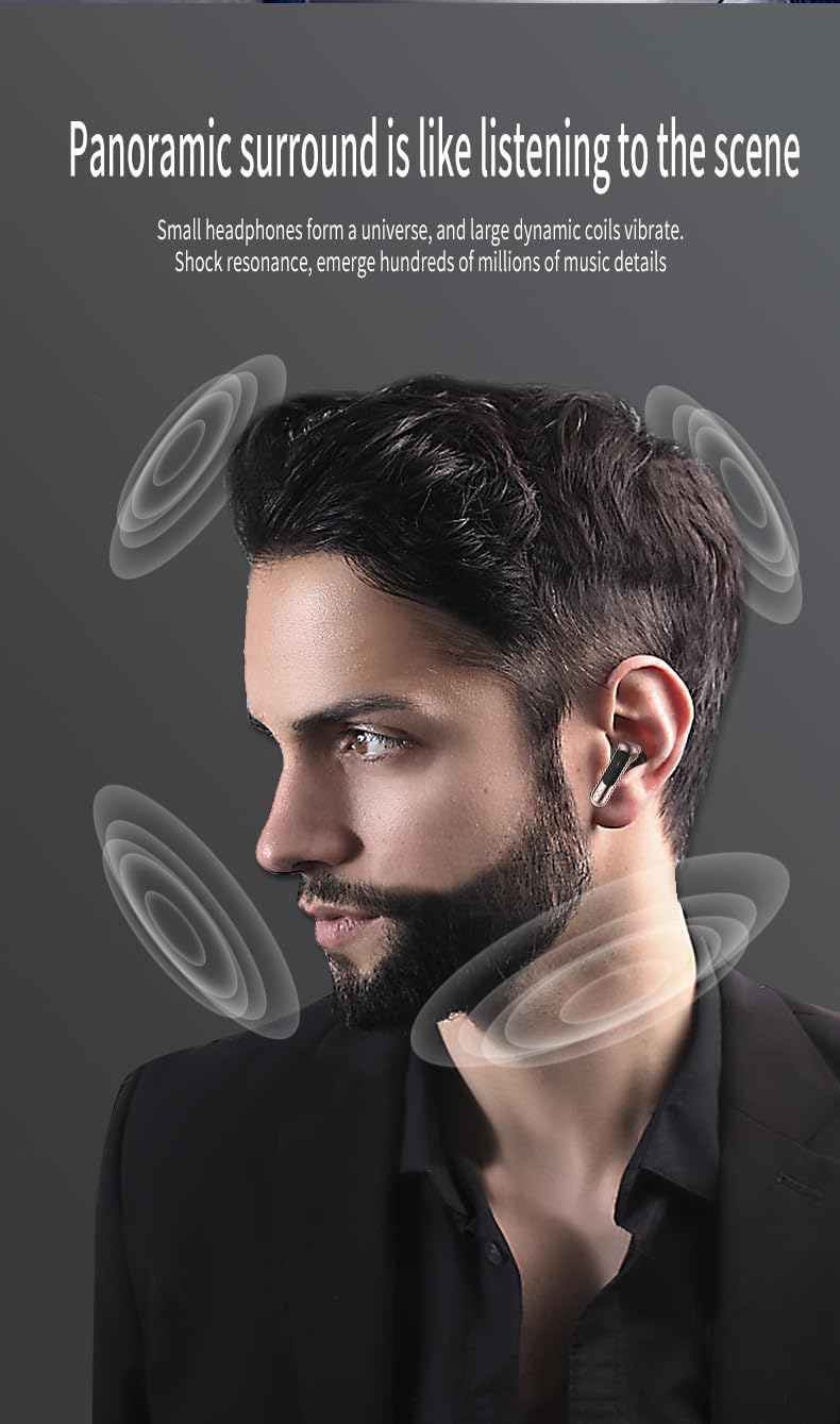 Wireless Earbuds with 4 Ear Buds Bluetooth 5.4 Headphones Wireless Sports Earphones,Active Noise Cancellation with 20H Playtime for Phone Laptop PC TV Running Workout,White