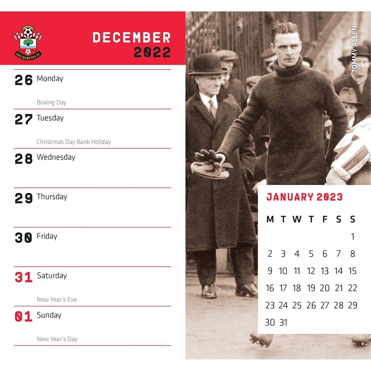 The Official Southampton FC Pocket Diary 2023 - Image 2