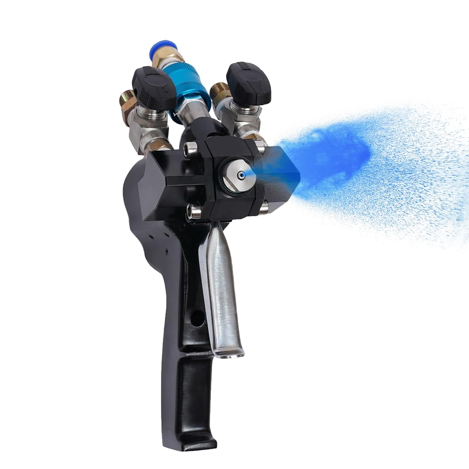 Pistola pulverizadora de poliuretano, herramienta de inyección de espuma de purga de aire de alta presión para verter tanques y rociar paneles, autolimpieza, 35 Mpa