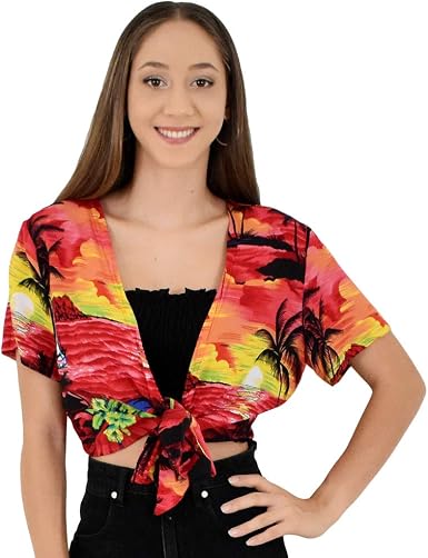 Amazon.com: Impresión de sol, estilo ISLAND CLOTHING para mujer, diseño  floral, talla única : Ropa, Zapatos y Joyería