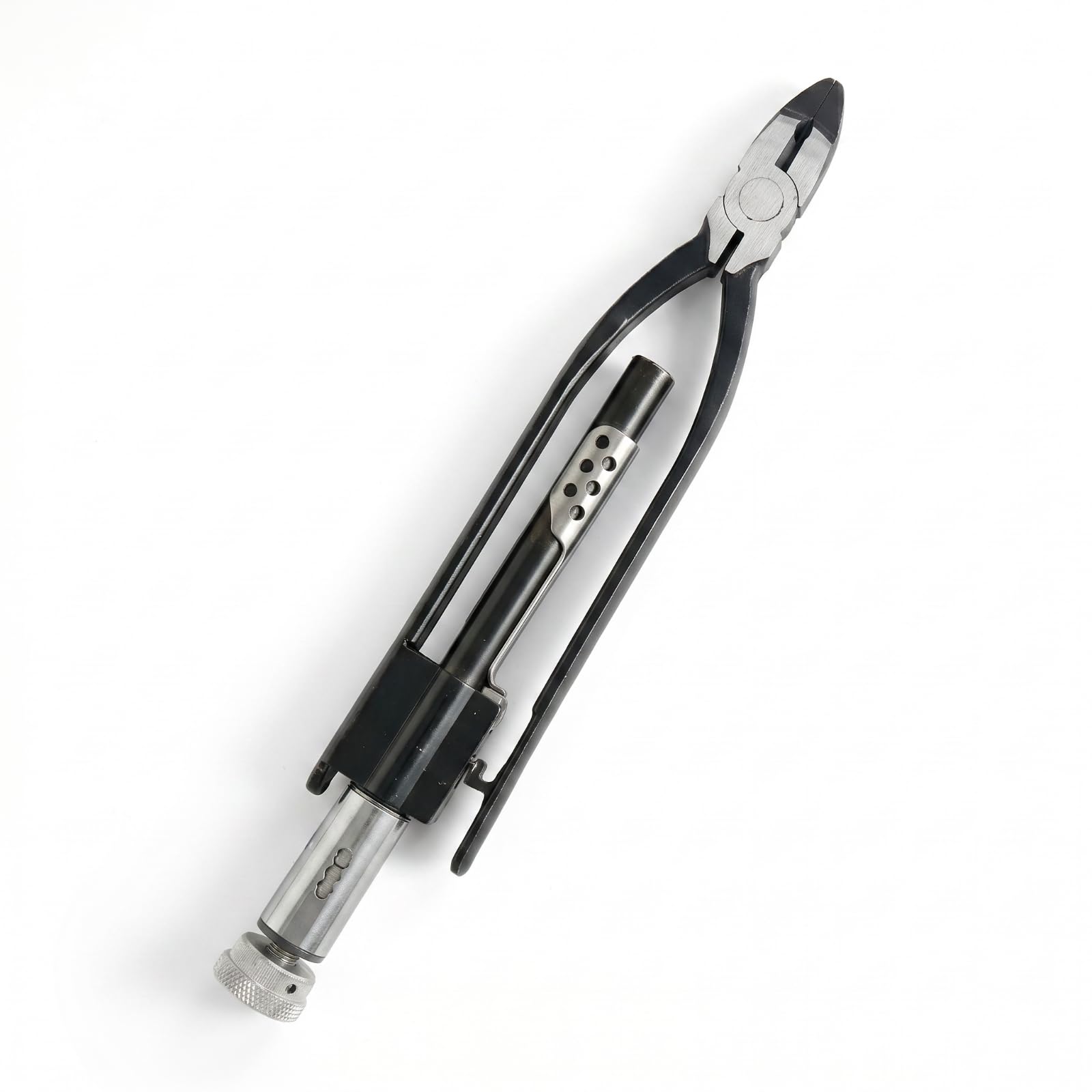 Pinza Torcifilo Punta Lunga Pinza Legatrefoli Professionale Utensile per Artigiani, Elettricisti, Officina, Impianti Elettrici, 9 Pollici