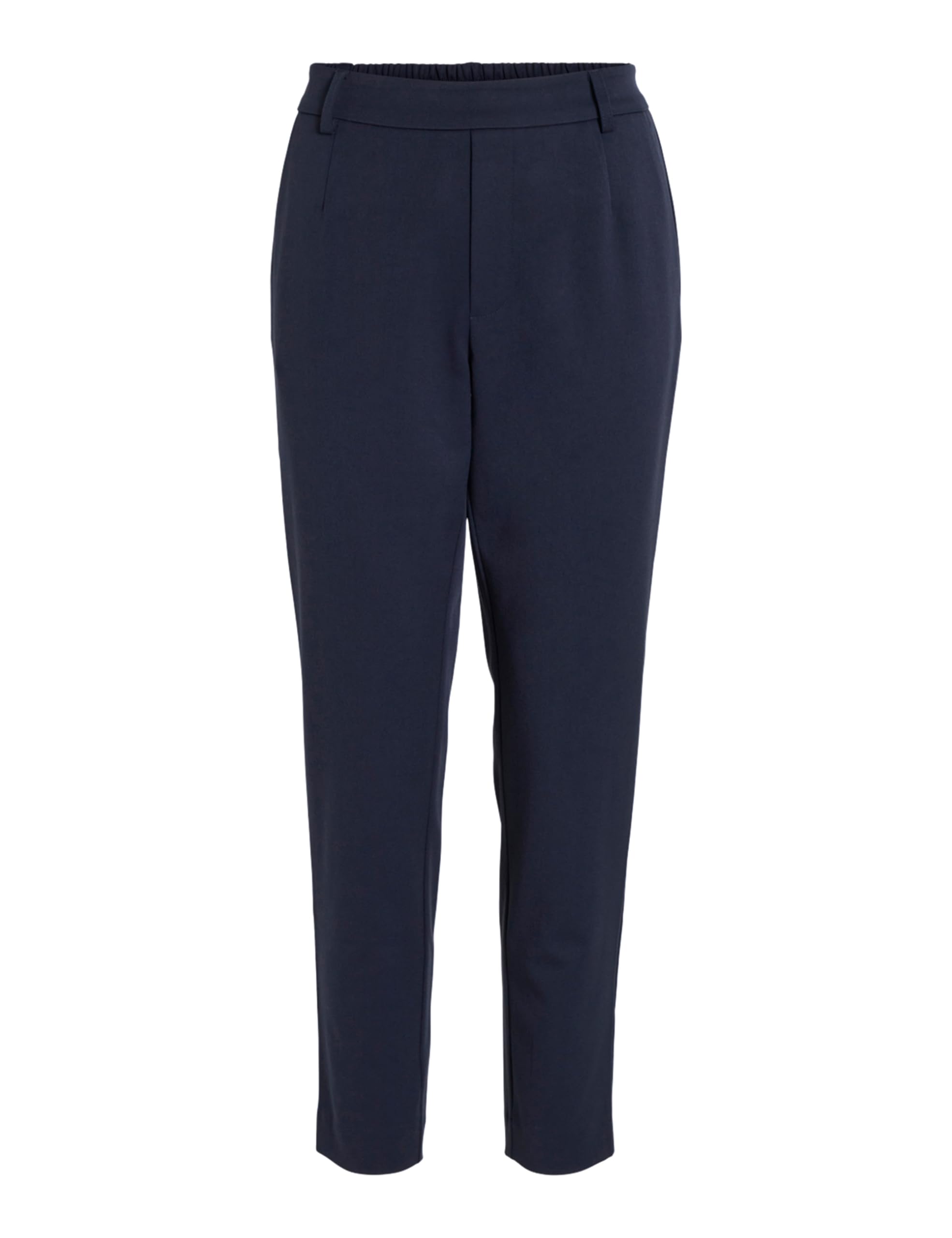 Vila Vivarone HW Slim Trousers - Noos, Blazer Navy, 14