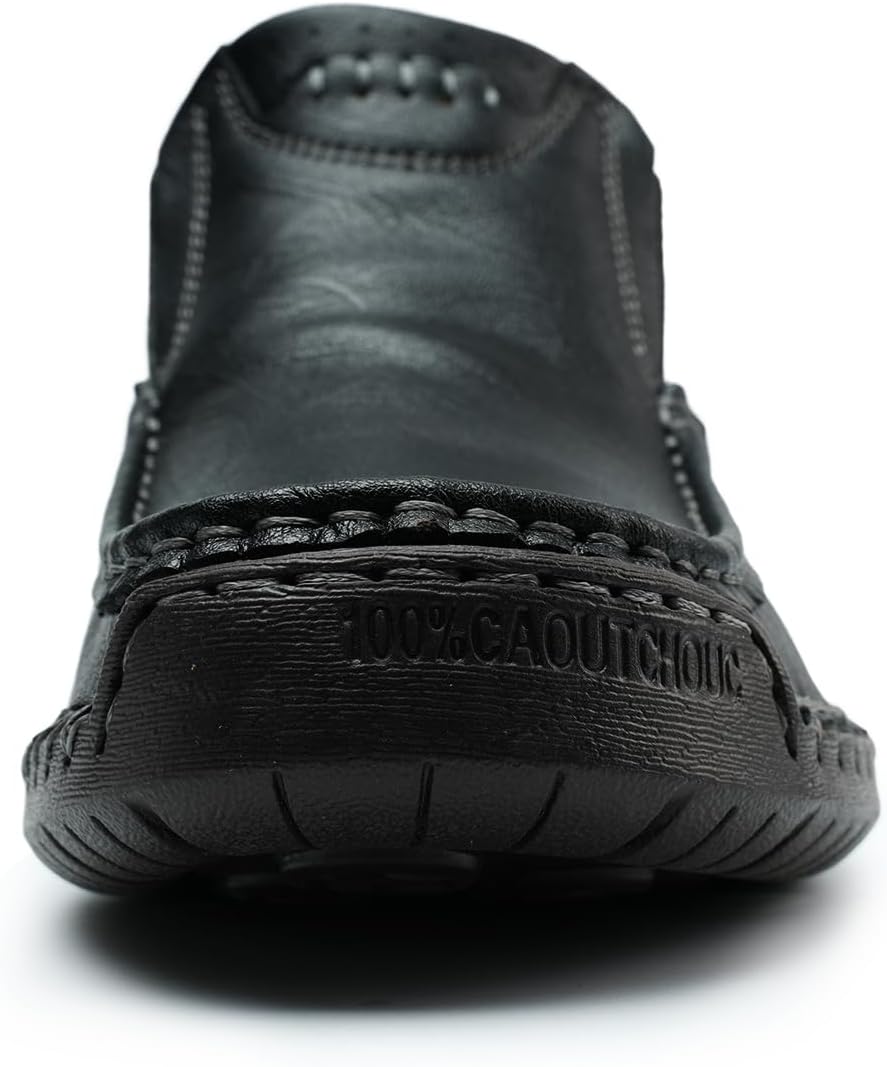 Men's Classic Dress Chukka Boots Loafers Casual Slip On Outdoor Casual Boots for Men Driving Travel Walking Shoes for Adult Male - Image 2