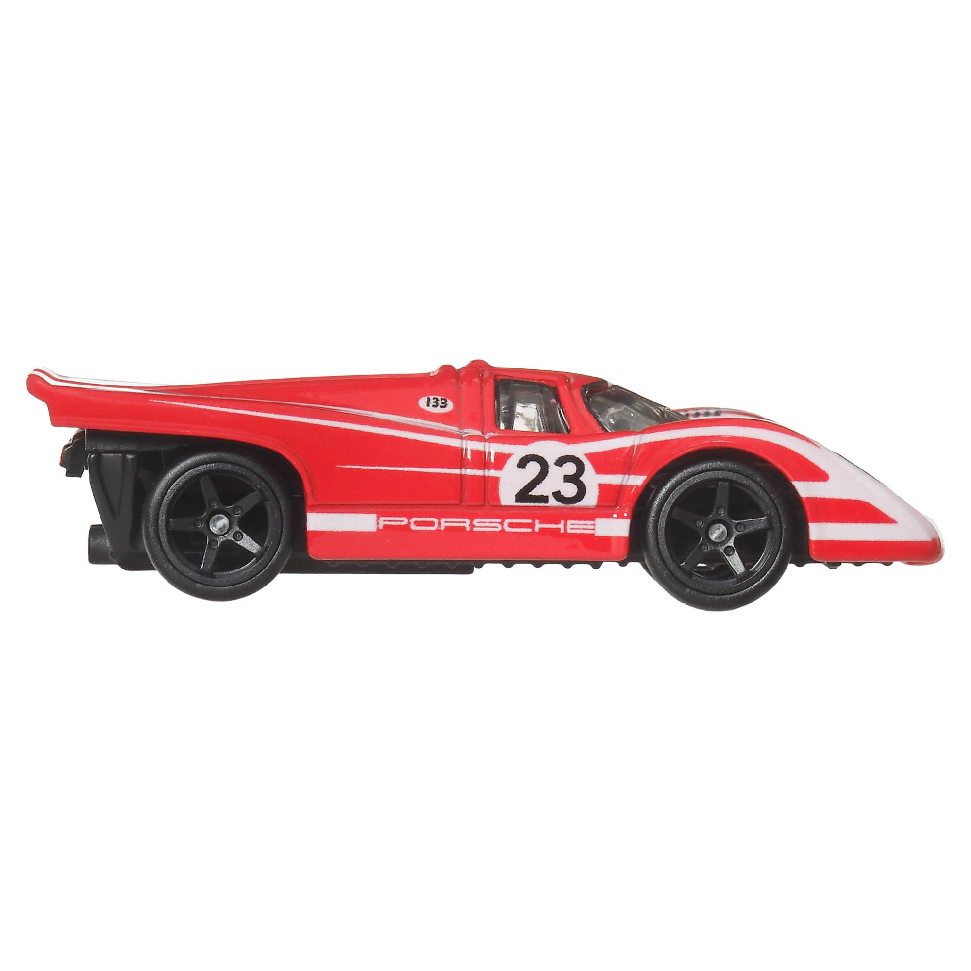 Hot Wheels Premium Car Culture Kultowe auta Circuit Legends Porsche 917K Metalowy samochód zabawka w skali 1:64 z oponami Real Riders, JBK63