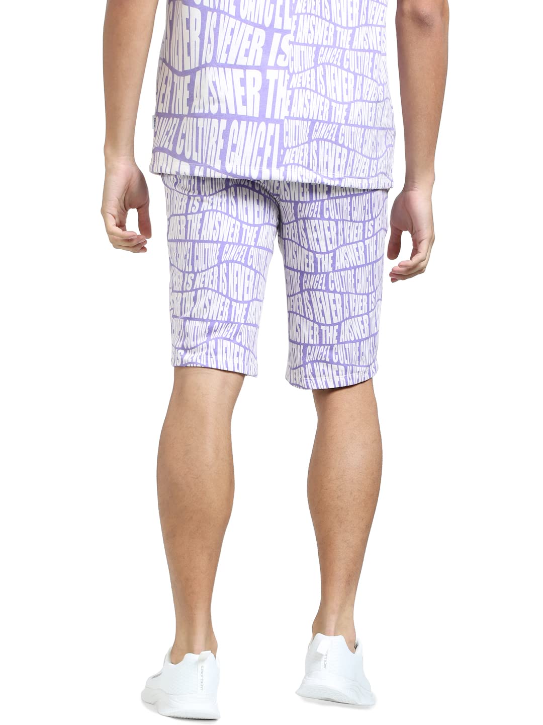 Jack & Jones Men Regular Fit Shorts (293313001_Purple Rose_S) 2