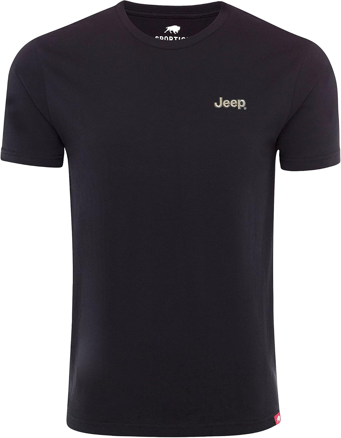 Jeep Sportiqe Huntington 100% Zuma Cotton Tee - Grey