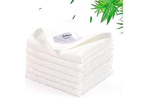 Super Soft Premium Washcloths Set (6 Pack)