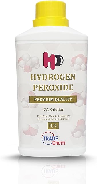 Hydrogen Peroxide 3% HP H2O2 10 Vols (500ml)