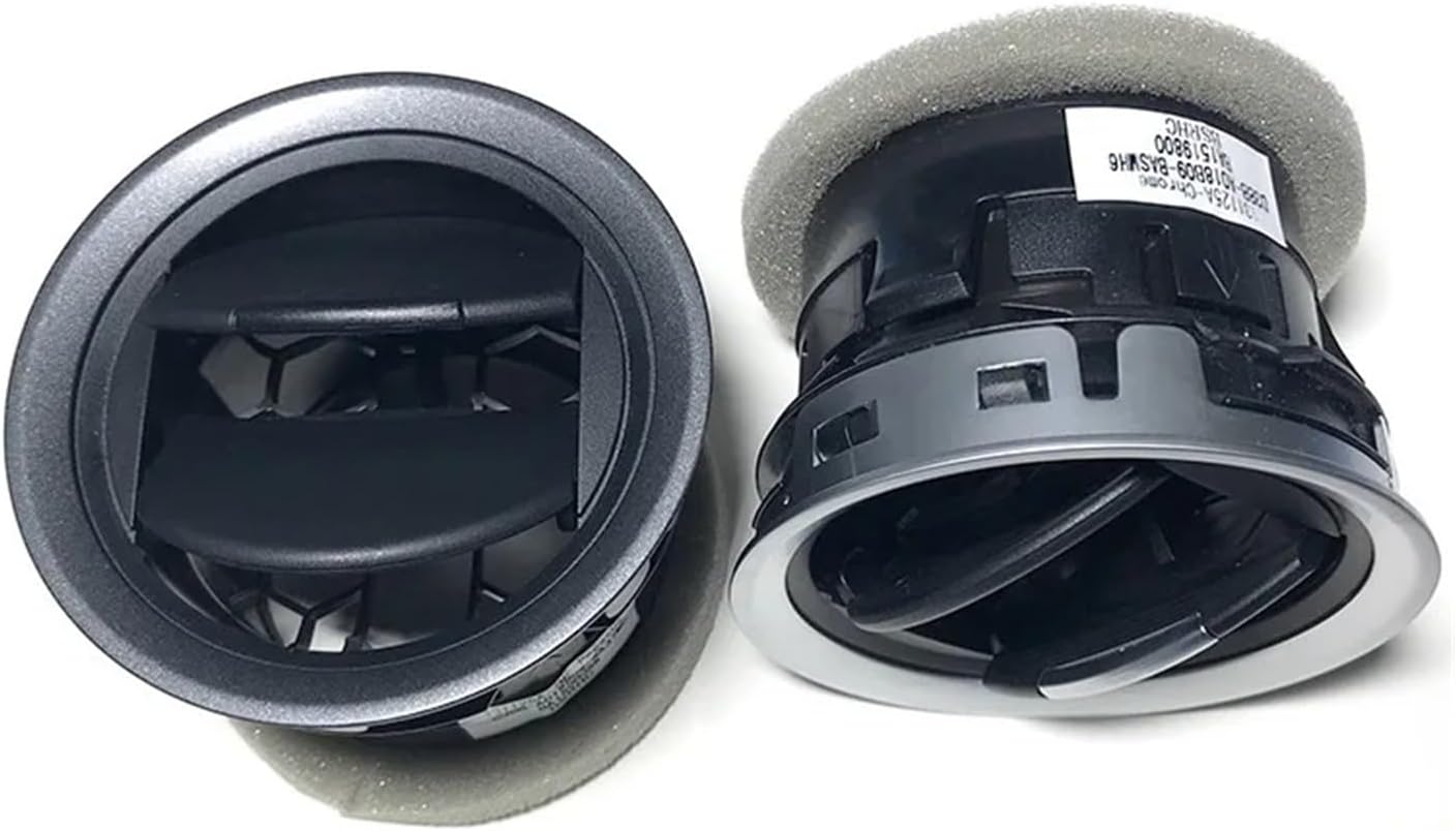 Automotive Air Conditioning Vents 1Pcs Car Dashboard Airvent Air Vent Louvre Fit for Ford Fit for Fiesta 2009-2014 S-Max M-ondeo Nice-Looking(Brown)