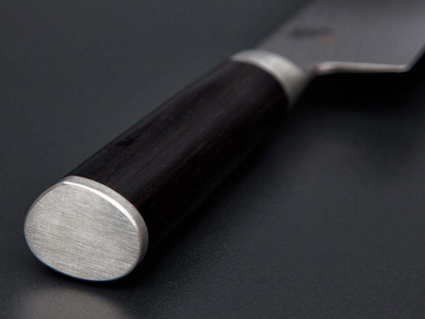 KAI Shun Pro Sho Yanagiba Couteau à Sushi Japonais, Couteau à Sashimi longueur de lame 24 cm - acier A10 61 (±1) HRC - bois de pakka noir - fabriqué à la main avec biseau unique - Fabriqué au Japon"