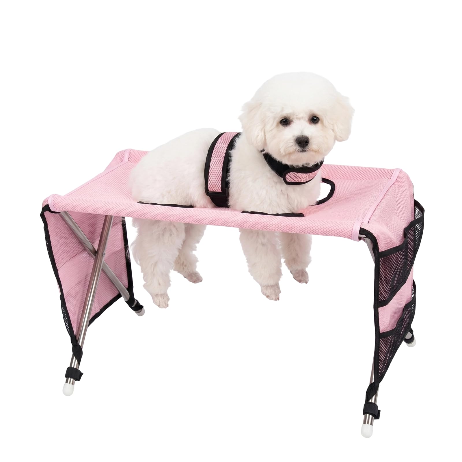 Dog Bath Stand Pet Grooming Pethammock and Nail，B