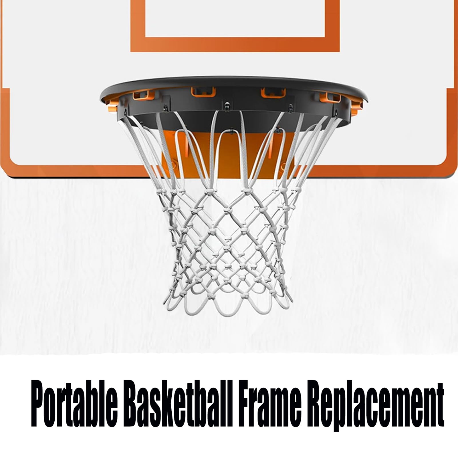 Rete da basket – rete sportiva resistente per tutte le stagioni, soluzione universale per il canestro | Utilizzabile a lunga durata nei sportivi, nelle scuole di club, nei parchi, nei parchi e