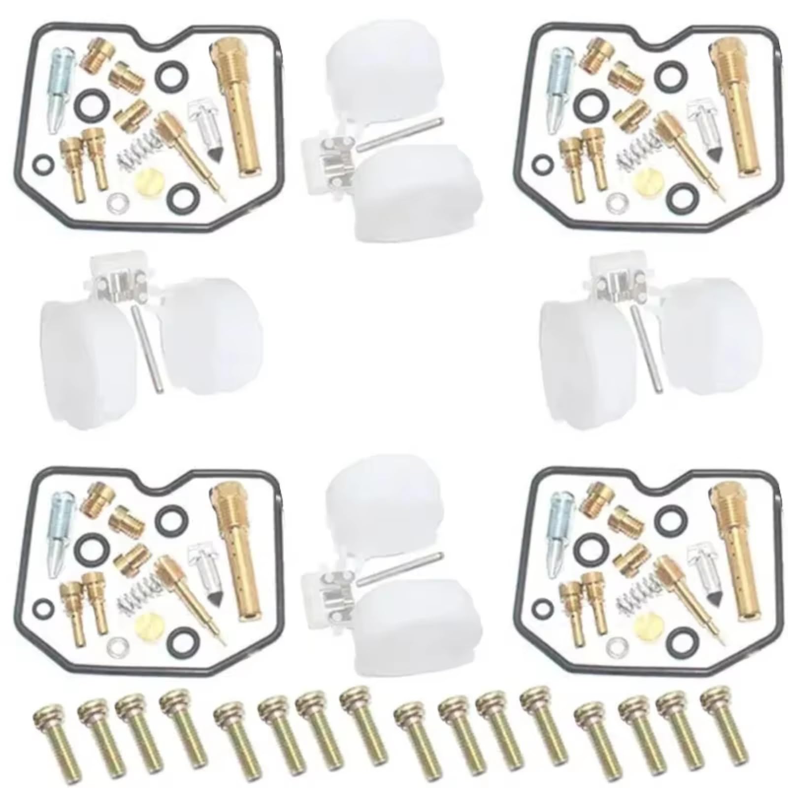 Kit Reparación Carburador Kit De Reparación De Carburador De Motocicleta para ZRX1100 1997-2000 ZRX 1100 Cilindro De Piezas Flotantes | Set 2