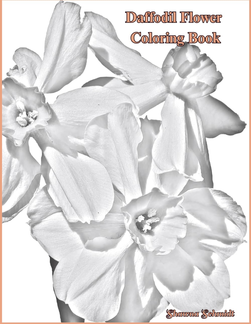 Daffodil Flower Coloring Book