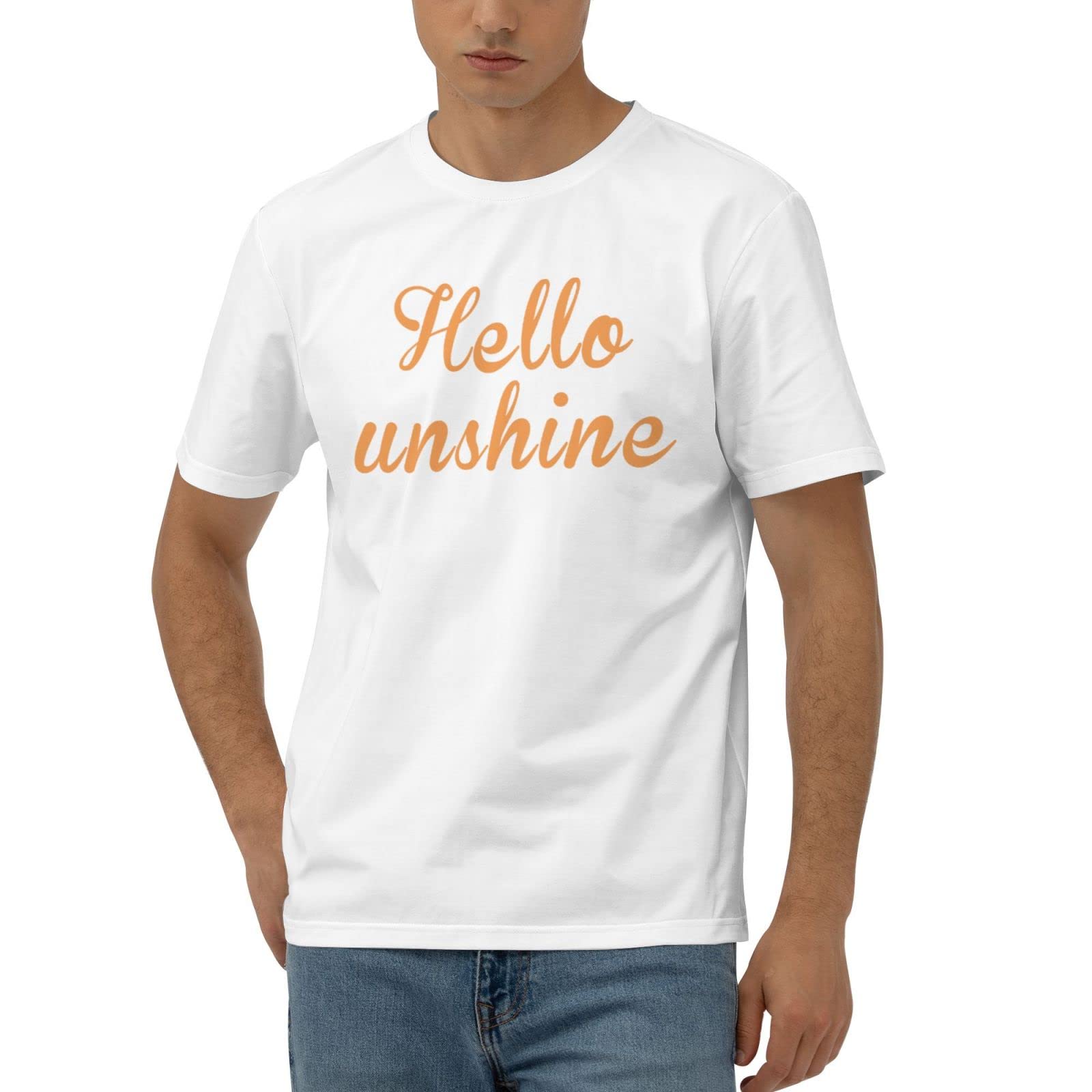 T-shirt drôle Hello Sunshine femme : rayonnez de bonheur et de bonne humeur