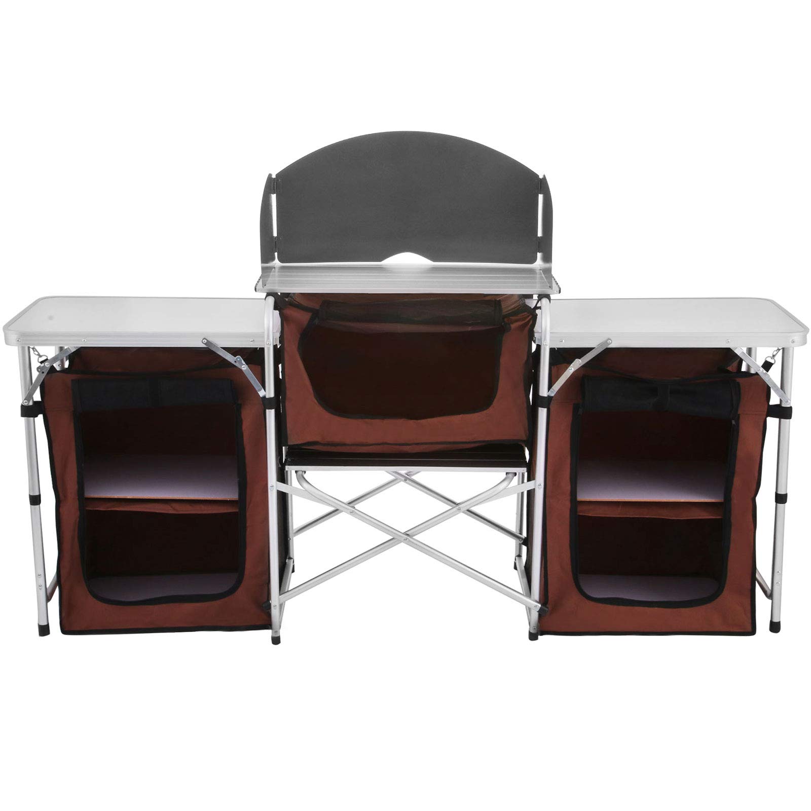 Buy KITGARN Camping Kitchen Table Folding Outdoor Camping Kitchen