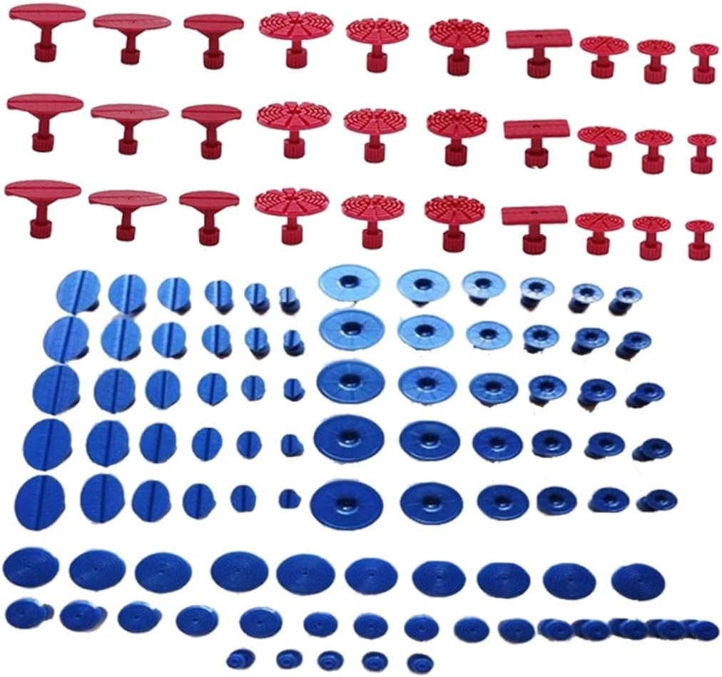 Yardwe 120Pcs Car Body Repair Kit Durable Rubber Gaskets for Automobile Repair Beginner Friendly Tools for Efficient Paintless Dent Removal for Various Dents
