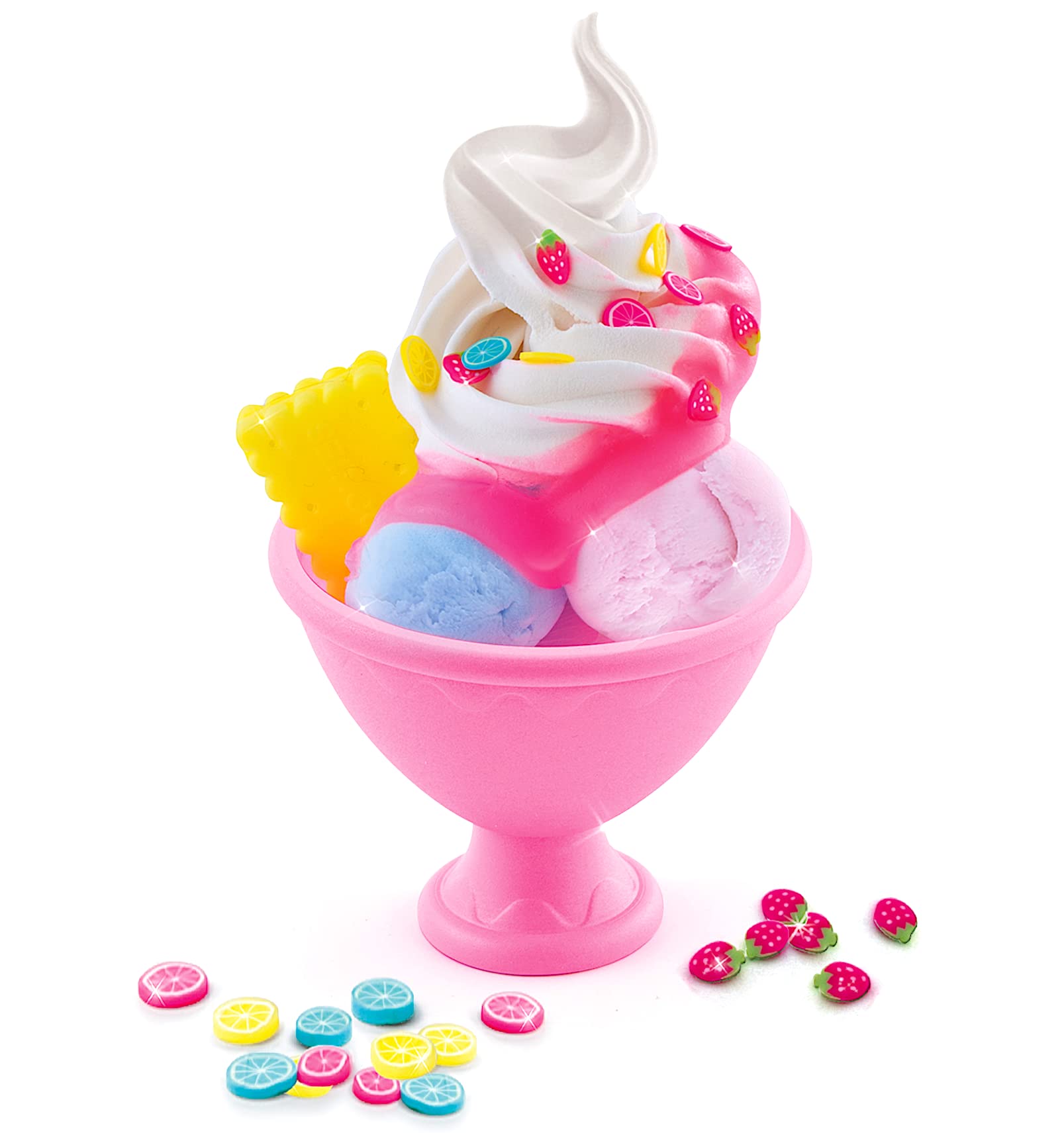 Canal Toys - Slime Fluffy Pop - Fábrica de Helados de Slime Esponjoso y perfumado (Ice Cream Factory) - SSC180