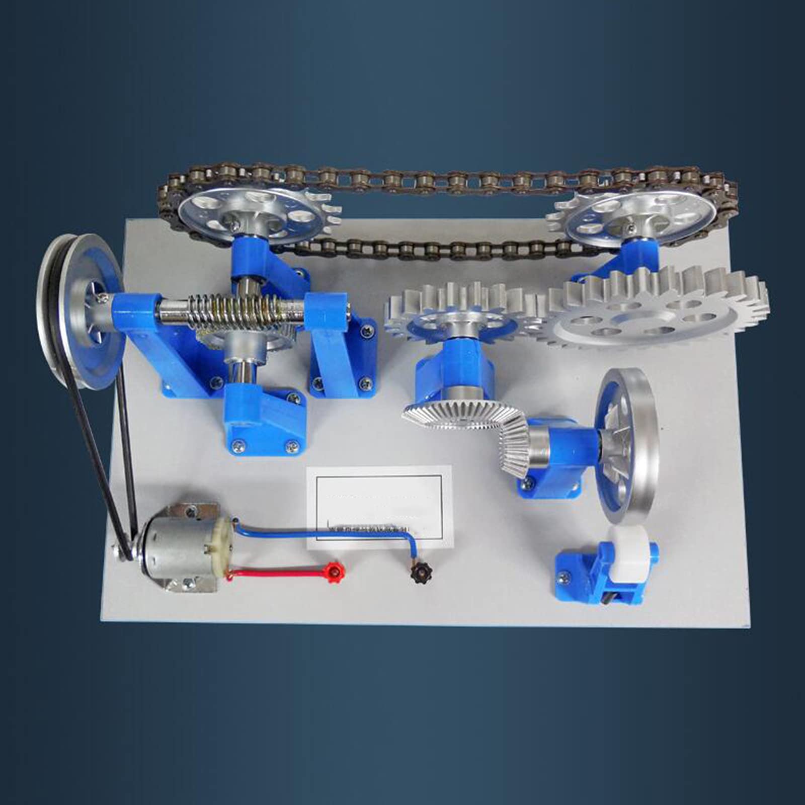 Modelo de transmisión mecánica, Equipo de enseñanza de experimentos de física de Tipo eléctrico y Manual para escuelas secundarias.