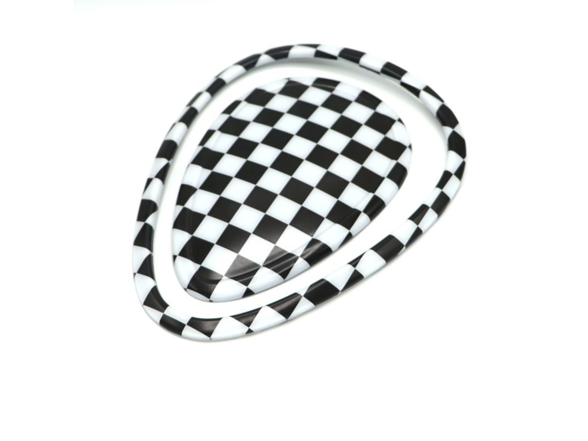 Coque Mini Cooper F56 Hatchback calandre sans sifflement d'air à carreaux