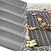 Produktbild DILUMA | Lichtschachtabdeckung 5er Set 60x120 cm aus Aluminiumgewebe | Kellerschachtabdeckung für Zuverlässigen Schutz