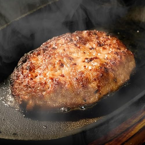 [千成亭]溢れる肉汁!近江牛と黒豚のハンバーグ1200g(150g×8個)ソース付き