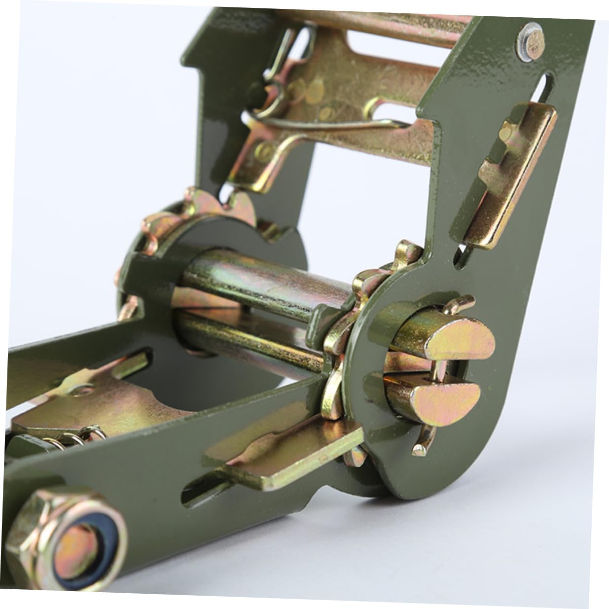 OUNONA 6m Spanngurte mit Ratsche aus Polyester 5cm Breite LKW Zurrgurte für Motorrad und Fahrzeugtransporte Metallverschluss mit Druckpunkten Zur Ladungssicherung