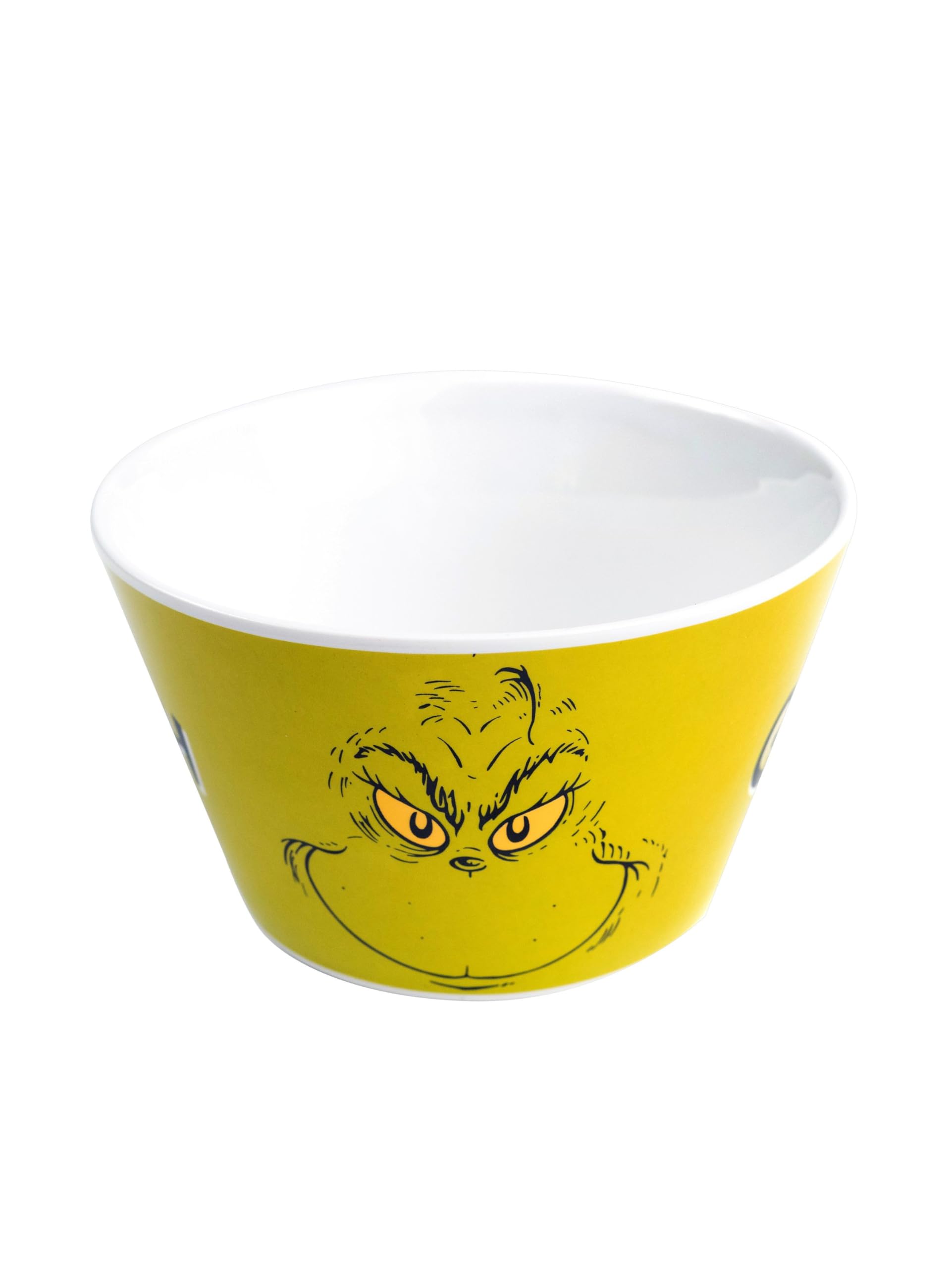 United Labels Grinch - Ciotola per cereali, 500 ml, in ceramica, colore: Verde