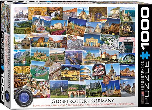 Rompecabezas EuroGraphics Germany Globetrotter de 1000 piezas miniatura 1