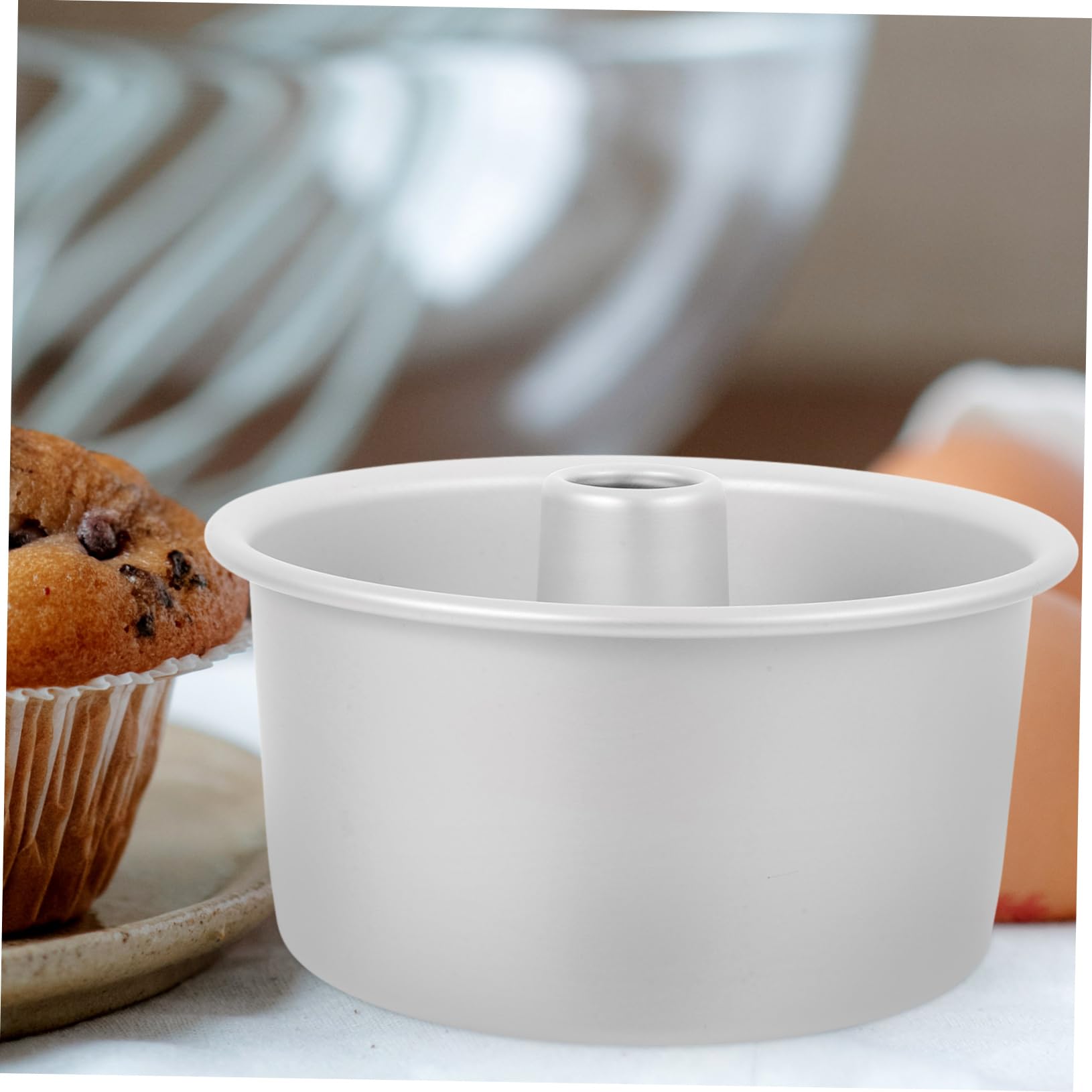 Molde Redondo Para Pastel Base Desmontable 7 Pulgadas De Aluminio Aleación, Molde Metálico Para Hornear Tartas y Pudín, Apto Horno Para Repostería Casera y Profesional, Set De 3 Piezas