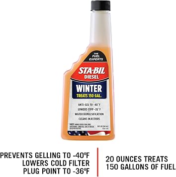 STA-BIL Diesel Winter Anti-Gel Fuel Treatment, 20 oz