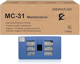 MC-31 MC31 Maintenance Cartridge Remanufactured Work for Canon Imageprograf TM-200 TM-205 TM-300TM-305 TM-5300 TM-5305 TM-5200 TM-5205 Printer