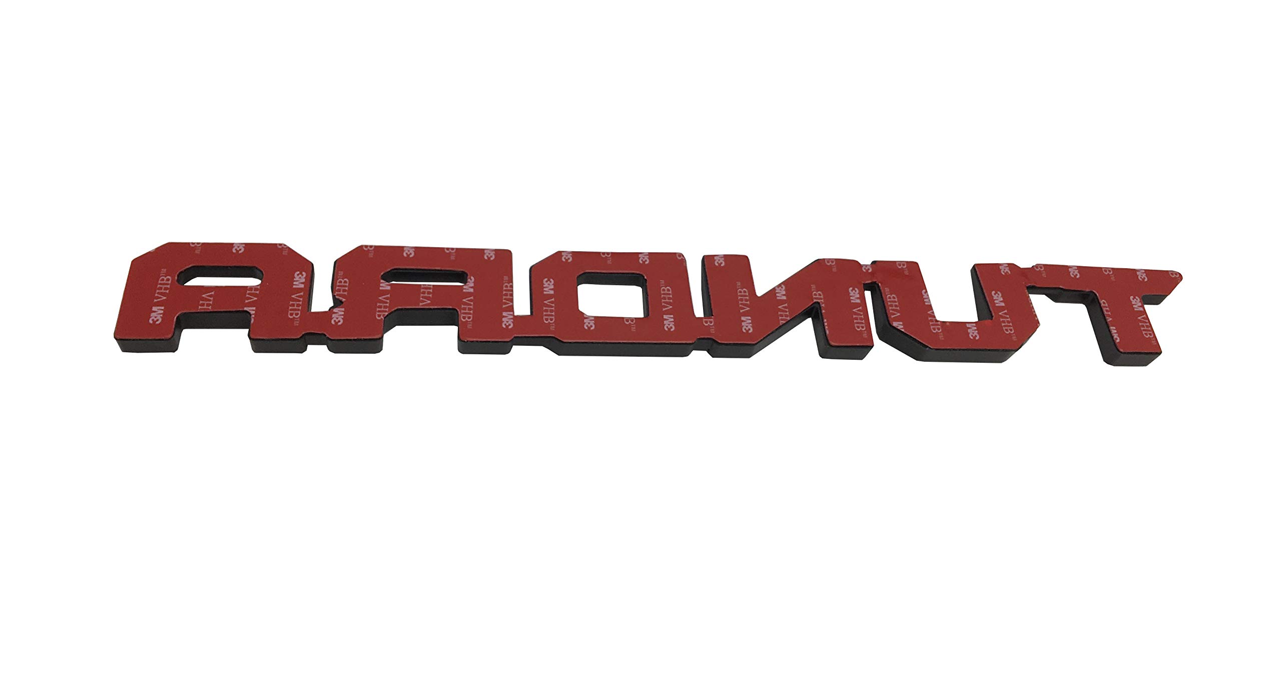 3D Black Tundra Door Emblem Stickers – SR5 / TRD Pro Style Badge Set 3 thumbnail image
