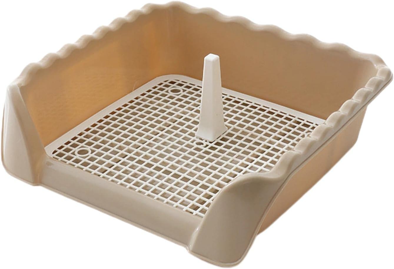 Portable Dog Potty Toilet Pad Non-Slip with Keep Floors Toilet for Hamsters, Blue