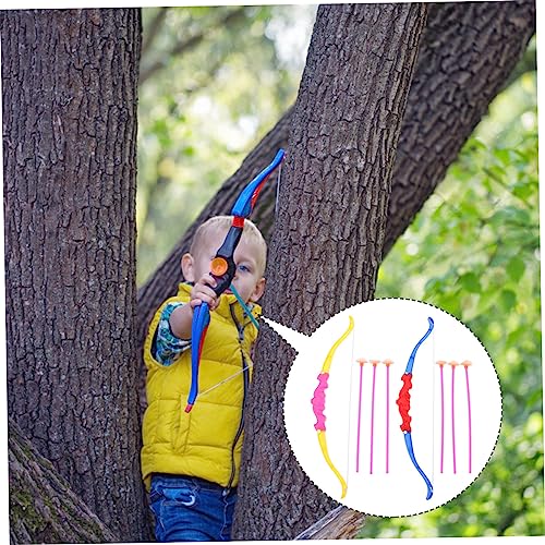 Toddmomy for Boys and Girls Boys and Girls Outdoor Archery Set Toys Suction Arrows Random Color - Image 4