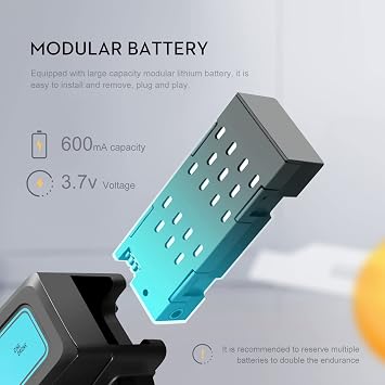 Remote Control Mini Drone, Single/Dual Camera 4K, Optical Flow Positioning, Foldable Headless Drone, with Obstacle Avoidance Function Gesture Photography Storage Bag 1/2 Battery