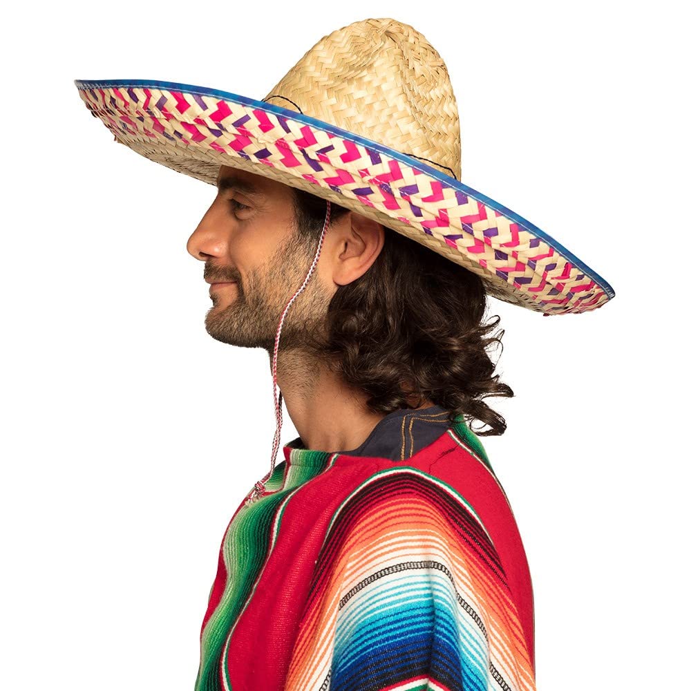 Boland 95424 - Cappello Sombrero Salvatore, Diametro 52 cm, Messicano, Gaucho, Carnevale, Festa a Tema, Festa a Tema