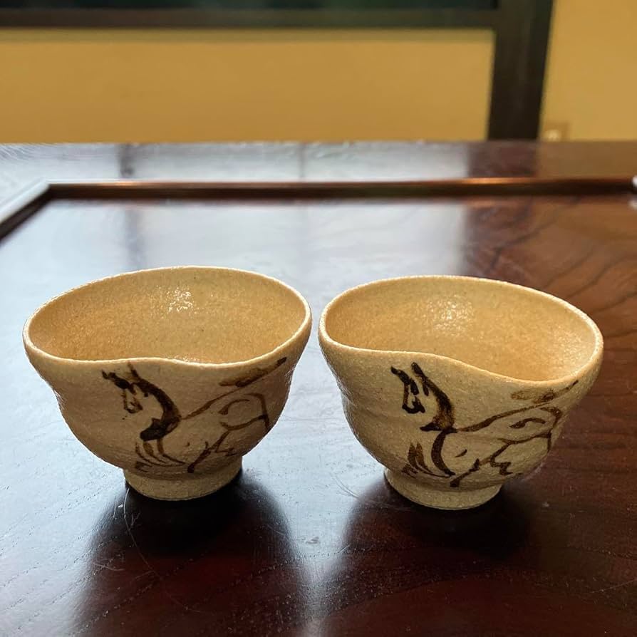Amazon.co.jp: 相馬駒焼 田代清治右衛門 田代法橋 駒絵 酒器 盃 茶器 Amazon.co.jp: 相馬駒焼 田代清治右衛門 田代法橋 駒絵 酒器 盃 茶器