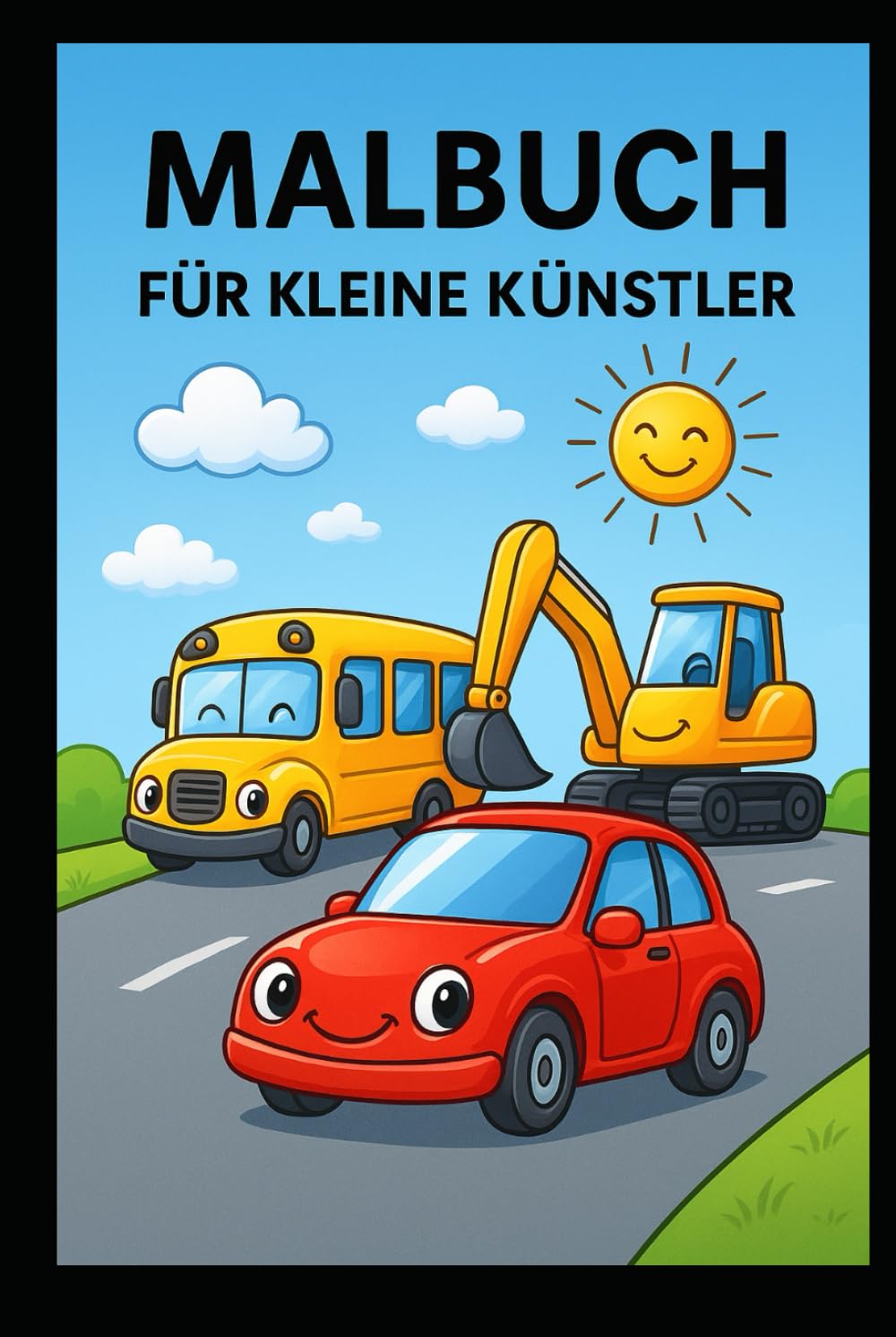 Malbuch – für kleine Künstler: Malen Kinder Malbuch für Kinder