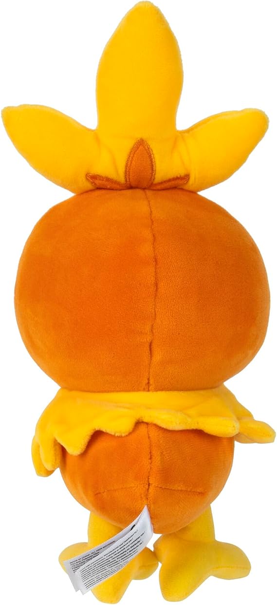 JAZWARES Jazwares Pokemon 8'' Plush Toy Torchic, Multicolor, (95217JAZ_FLEMMLI)