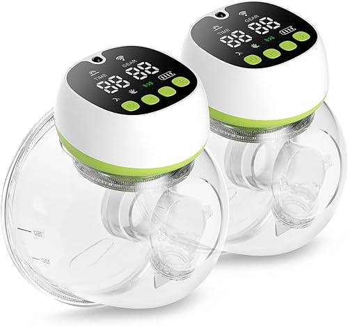 Miniatura 8 de Extractor de leche manos libres, extractores de leche eléctricos portátiles para lactancia materna, extractor de leche inalámbrico portátil con