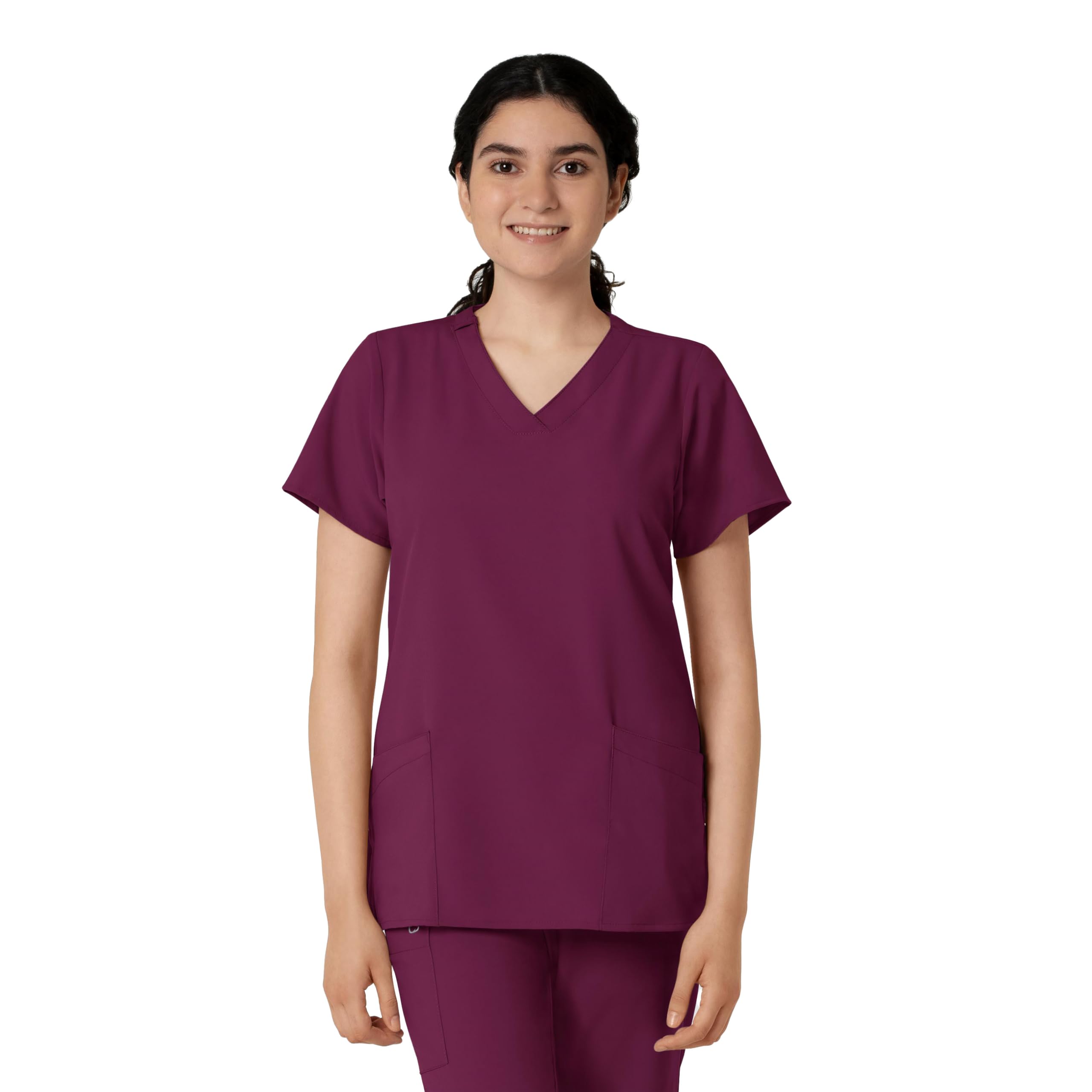 WonderWink Women's Basic V-Neck Scrub Top