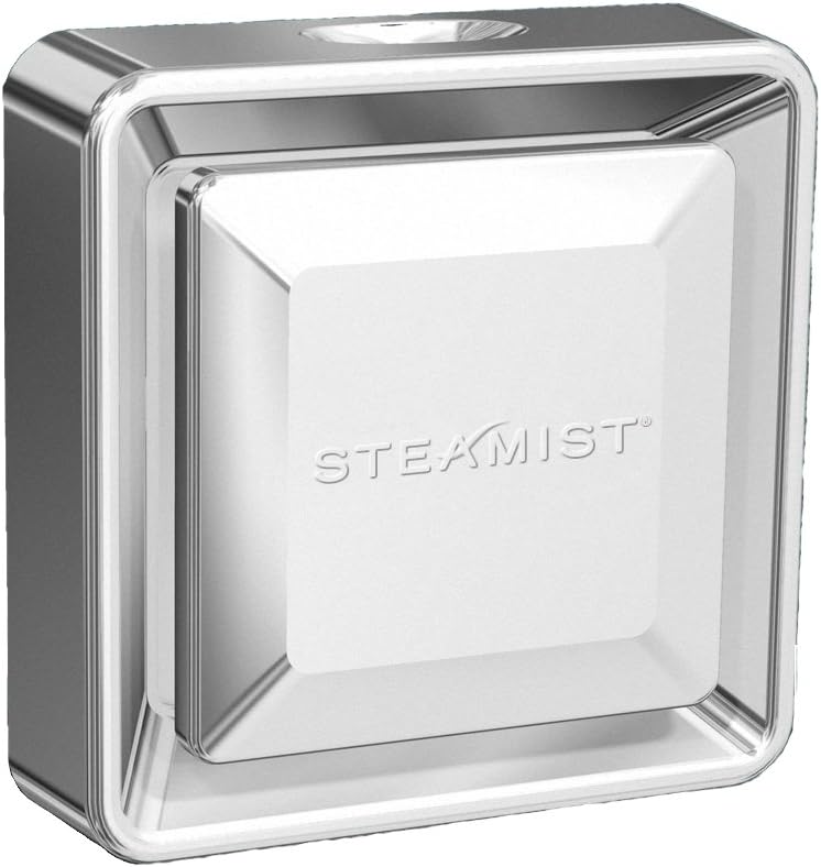Steamist Steamhead, Square, Polished Chrome