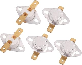 Aexit 5Pcs KSD301 AC250V 10A 90C Thermostat Normally Closed NC Ceramic Temperature Thermal Control Switch (0bf3468e900ba1abd381afb0b48f37d9)