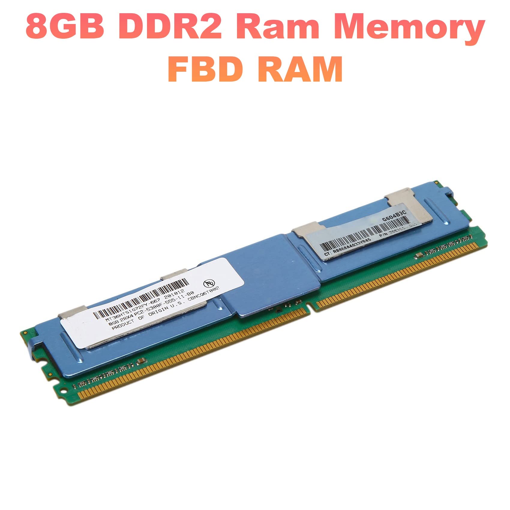 Knadgbft 8GB DDR2 Ram Memory 667Mhz PC2 5300 240 Pins DIMM 1.7V