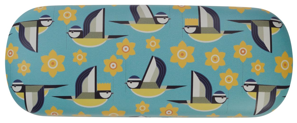 I like Birds Kern Glasses case, Blue, One Size