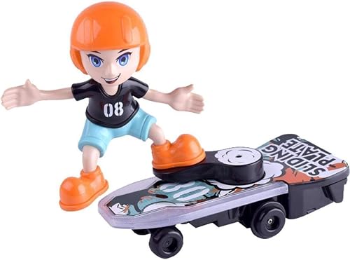 Sliding Plate Skate Boy – Automatic Sliding Action Stunt Toy